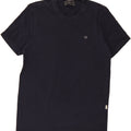 LIU JO Mens T-Shirt Top Medium Navy Blue Cotton Vintage Liu Jo and Second-Hand Liu Jo from Messina Hembry 