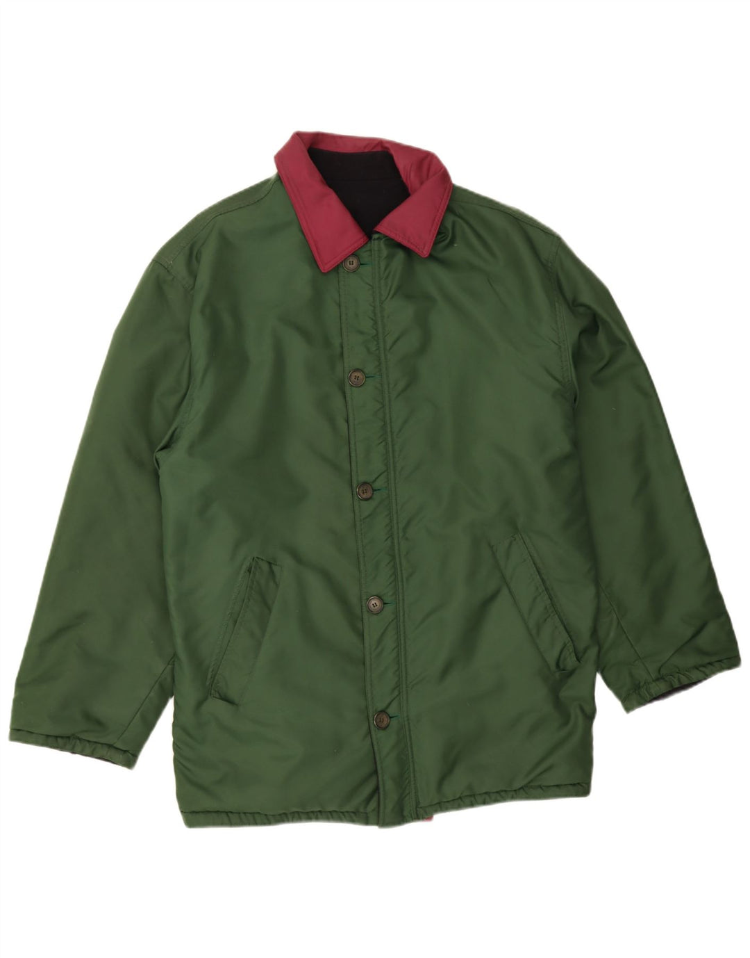 Ivy Oxford Herren Wendejacke UK 40 Große marineblaue Wolle