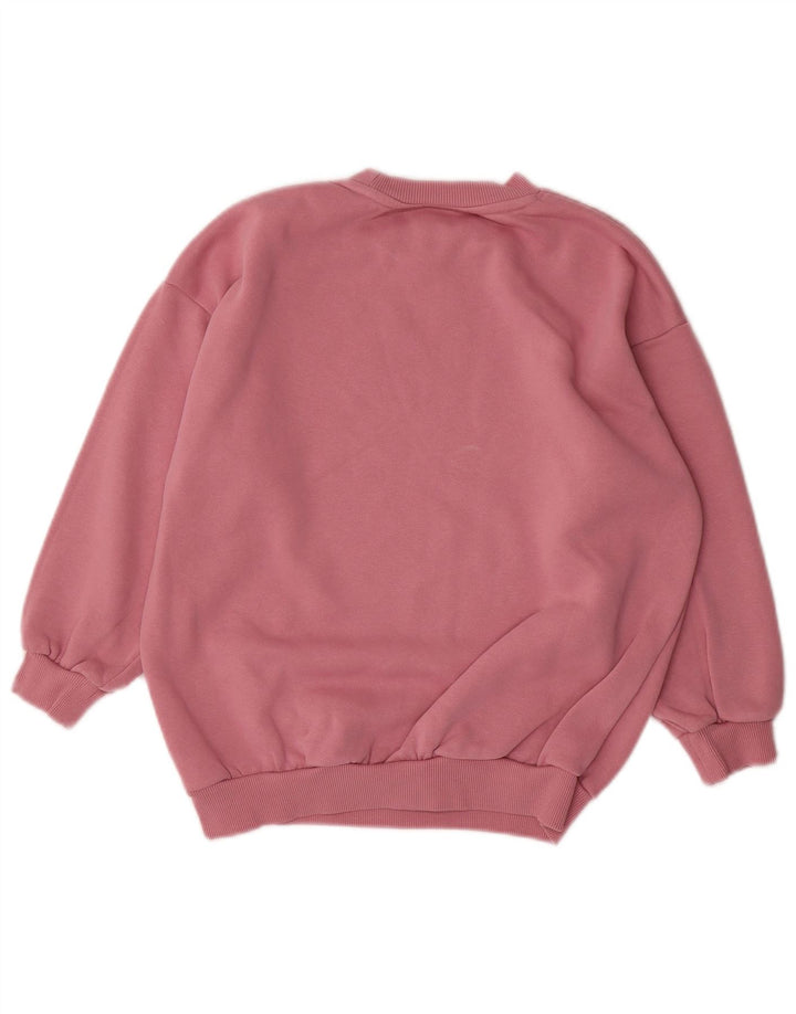 NIKE Mädchen-Sweatshirt mit Grafik, 8–9 Jahre, Größe S, rosa, Baumwolle