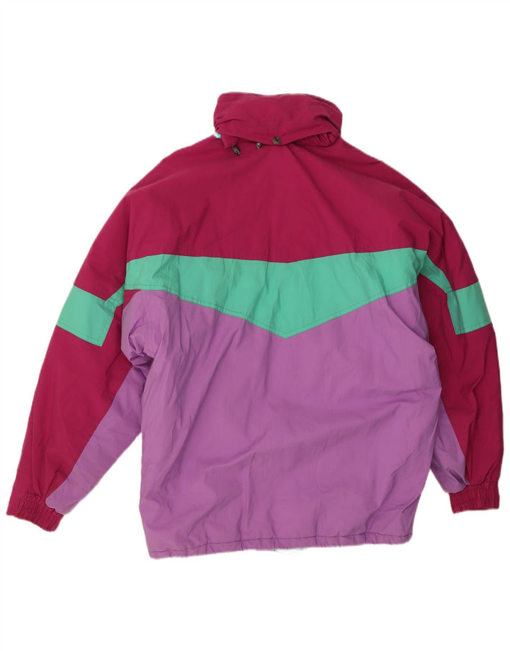 Bailo Damen Gore-Tex wasserdichte Skijacke IT 46 Large Pink Colourblock