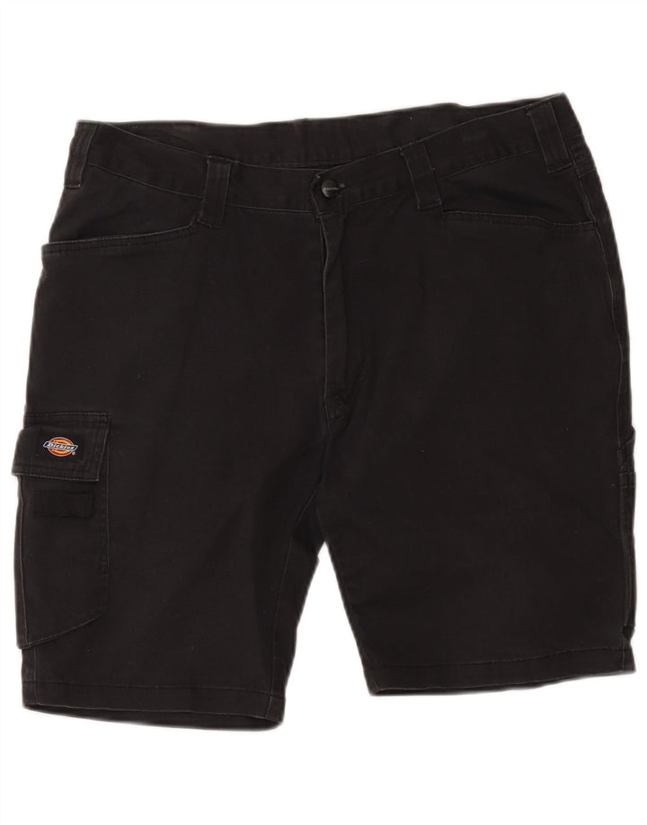 Dickies Herren-Cargoshorts W36 Large aus schwarzer Baumwolle
