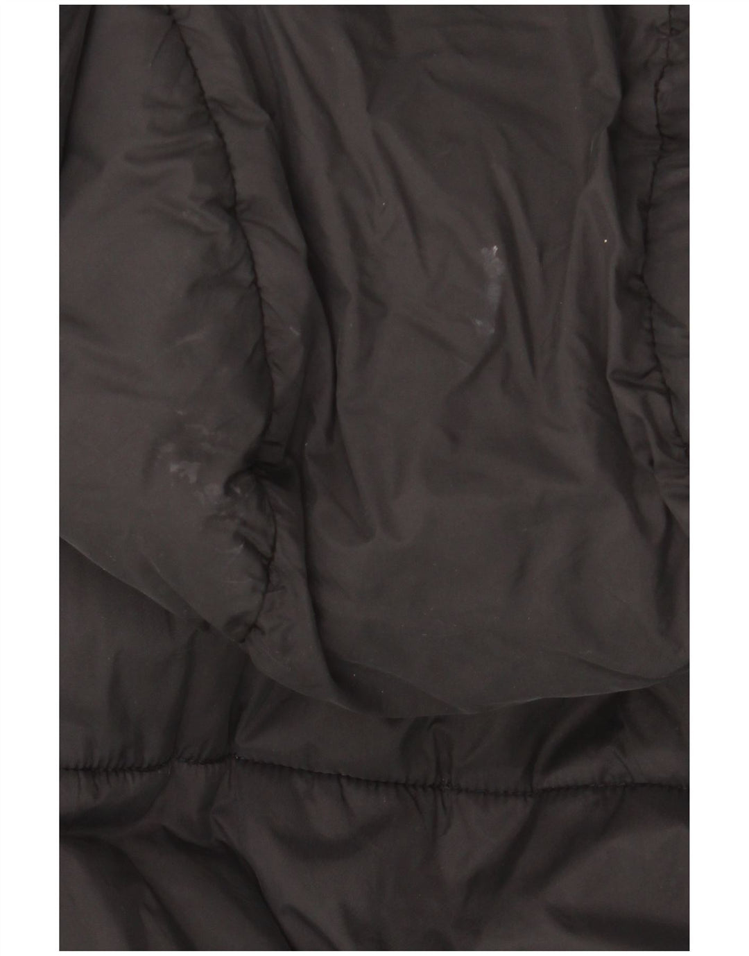 Zara Damen-Kapuzen-Übergröße, wattierte Weste, UK 10, Größe S, Schwarz, Polyester