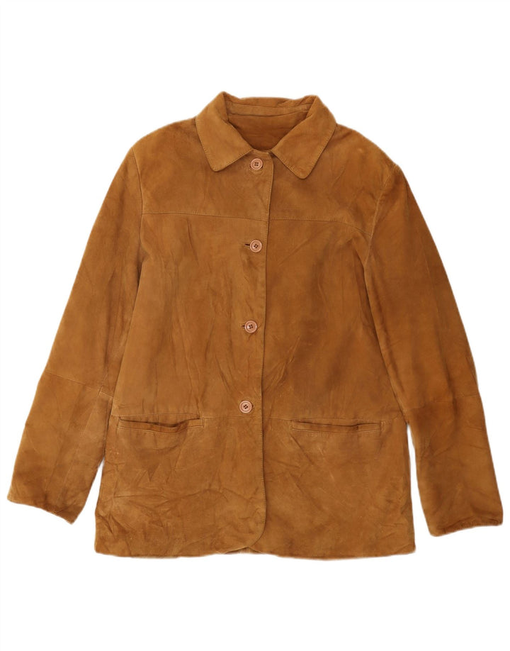 Conbipel Damen Wildlederjacke IT 44 Mittelbeige