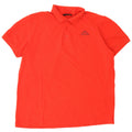 KAPPA Herren Poloshirt 2XL Rote Baumwolle