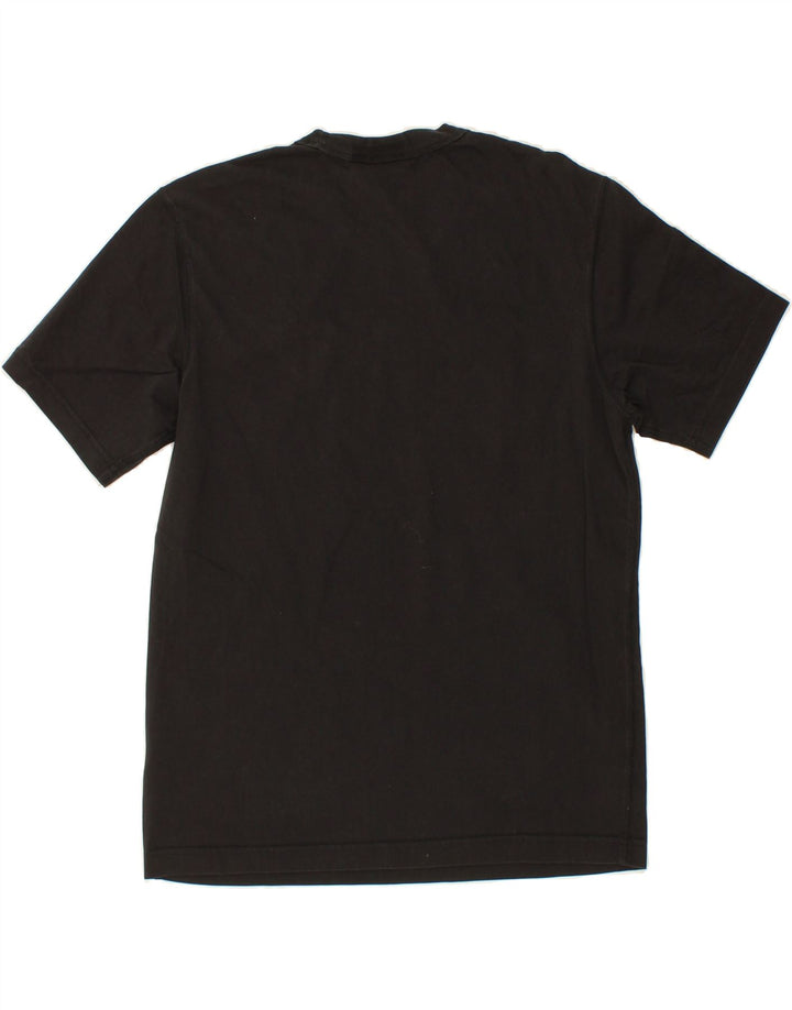 ADIDAS Mens Graphic T-Shirt Top Small Black Cotton Vintage Adidas and Second-Hand Adidas from Messina Hembry 