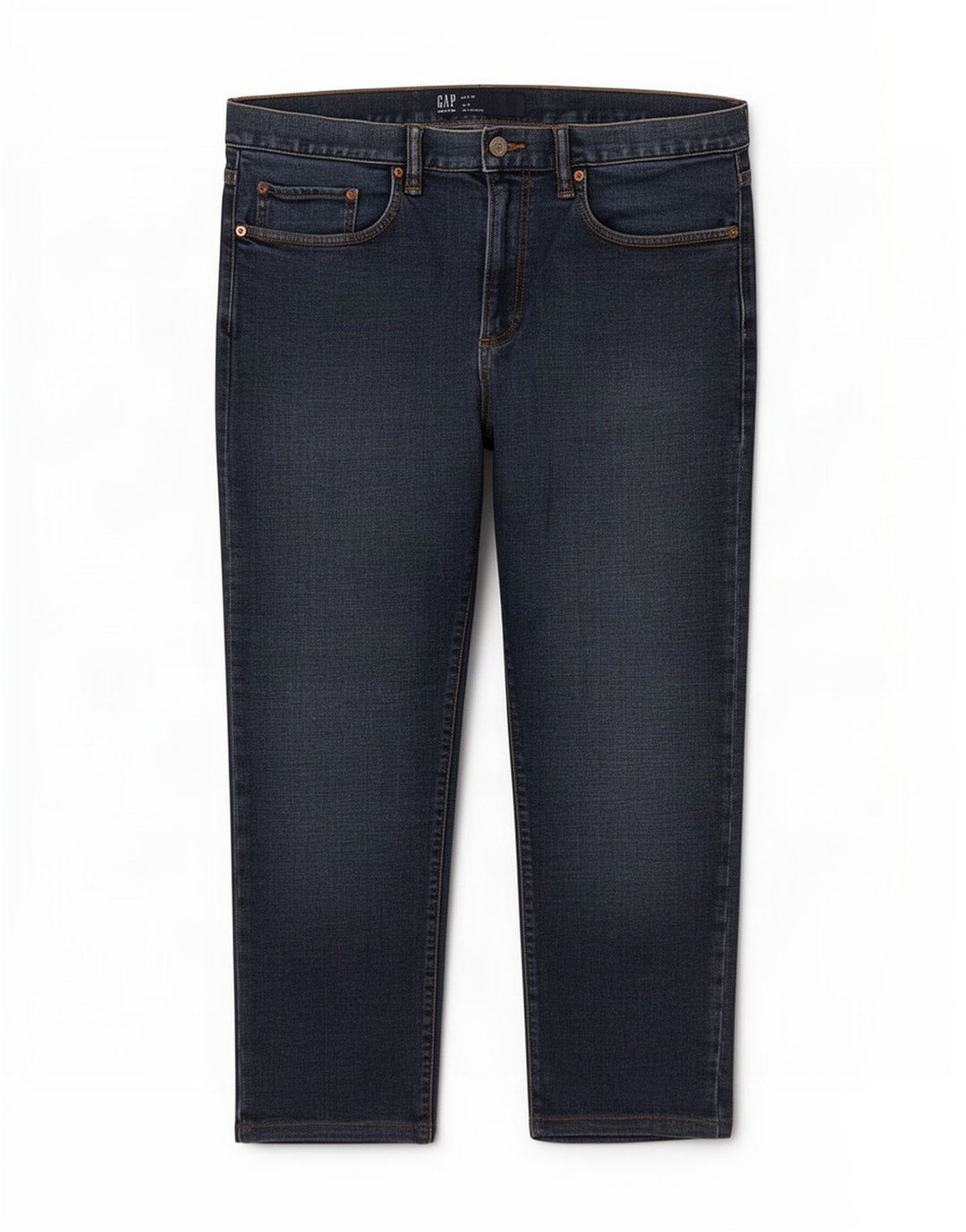 Gap Herren Slim Jeans W36 L27 Marineblau Baumwolle