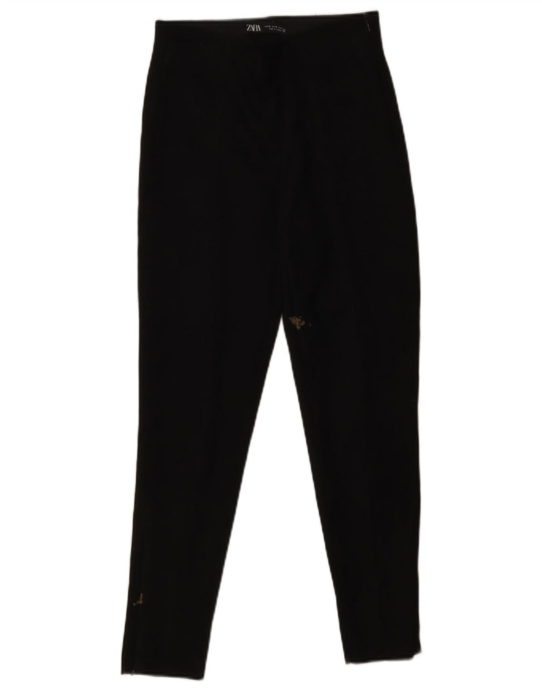 Enge, kurze Hose von Zara für Damen, Größe M, W28, L26, Schwarz