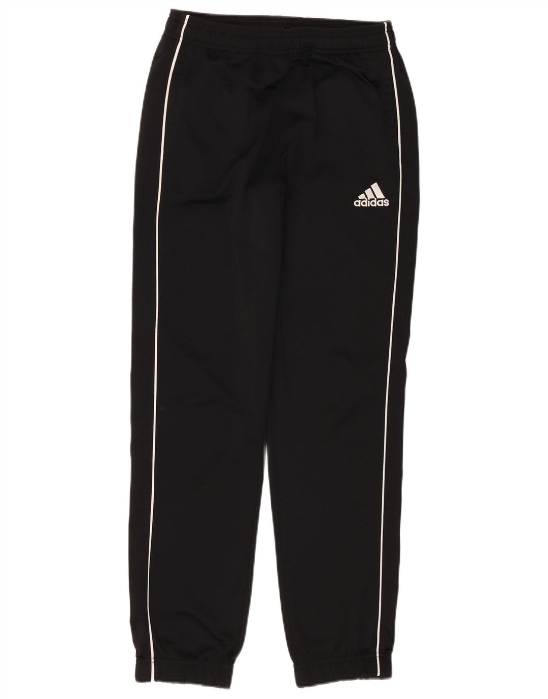 Adidas Jungen-Trainingshose, Jogginghose, 13–14 Jahre, schwarzes Polyester