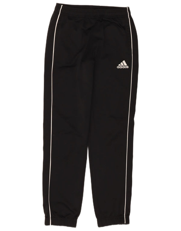 Adidas Jungen-Trainingshose, Jogginghose, 13–14 Jahre, schwarzes Polyester