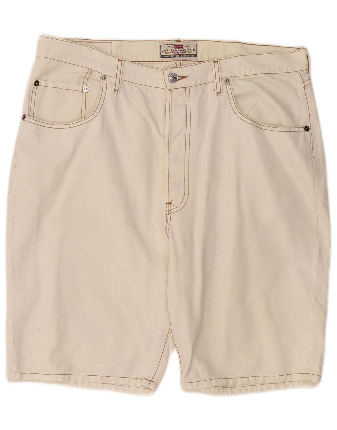 Levi's Herren-Freizeitshorts W36 Large Off White
