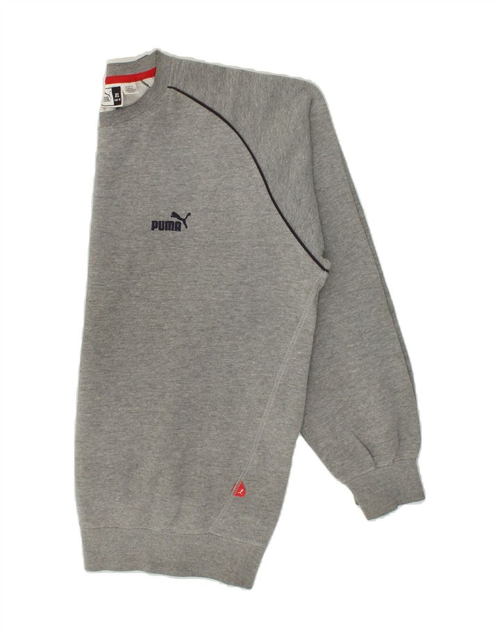 PUMA Mens Sweatshirt Jumper XL Grey Cotton Vintage Puma and Second-Hand Puma from Messina Hembry 