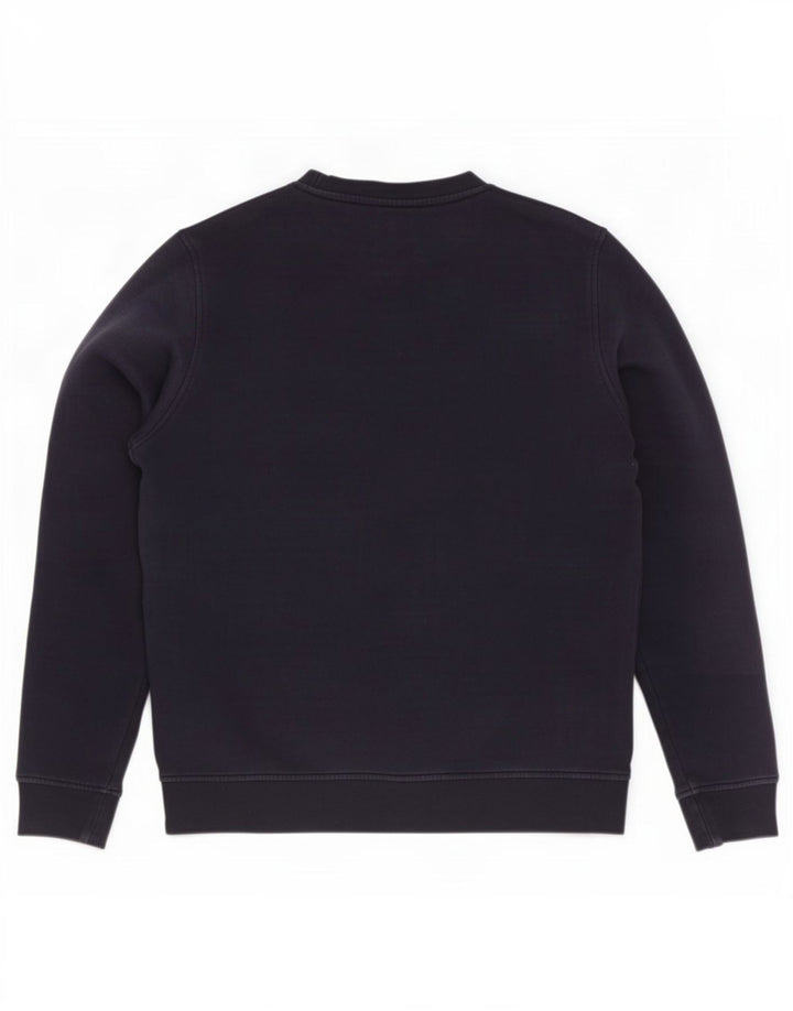 Lacoste Herren Sweatshirt Pullover Größe 4 Medium Marineblau Baumwolle