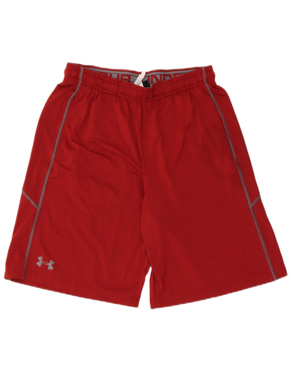 Under Armour Herren Heat Gear Sportshorts Medium Maroon Polyester