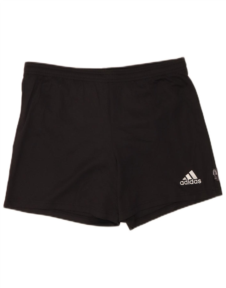 Adidas Jungen Climalite Sportshorts 13–14 Jahre, schwarzes Polyester