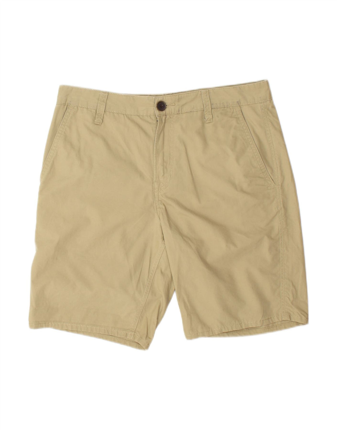 TIMBERLAND Mens Chino Shorts W30 Medium Beige Cotton