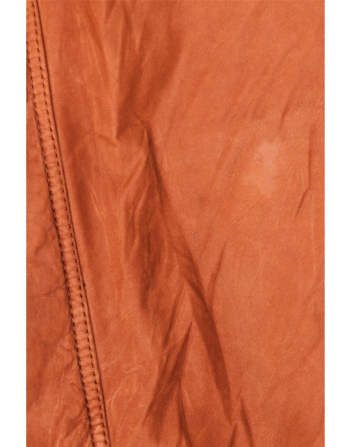 Dibi Herren Lederjacke UK 42 XL Braunes Leder