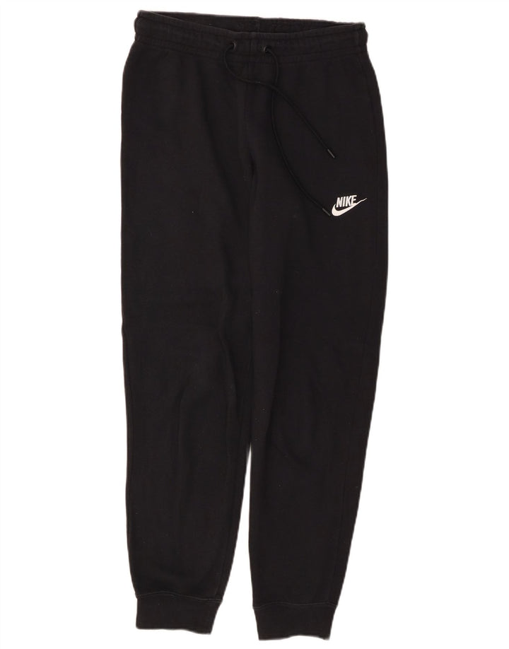 NIKE Damen-Trainingshose, Jogginghose, Größe S, Größe S, Schwarz, Baumwolle, UK 10