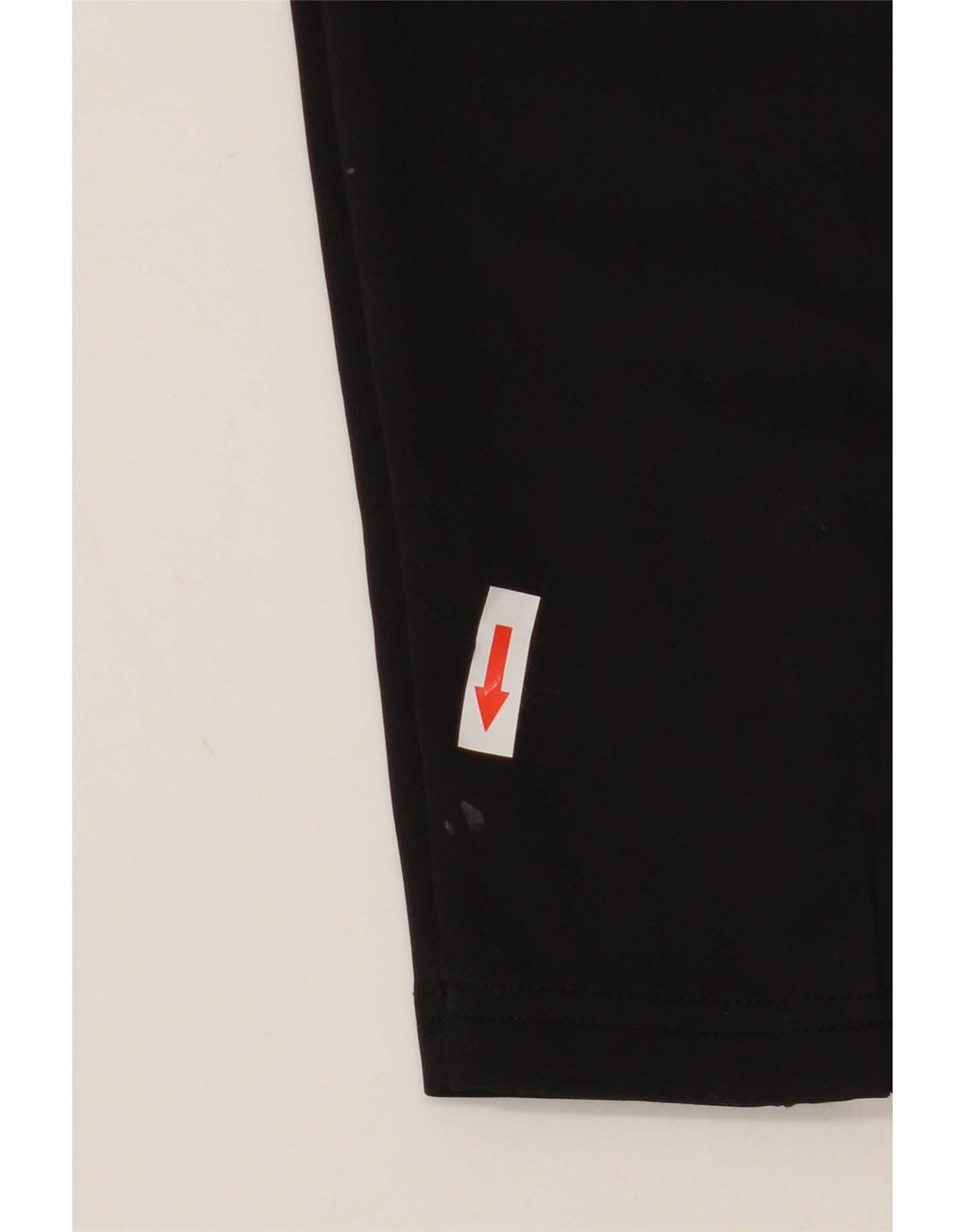 Adidas Damen Crop Leggings UK 12/14 Medium Schwarz Polyester