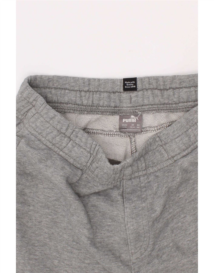 Puma Jungen Sportshorts 13-14 Jahre graue Baumwolle