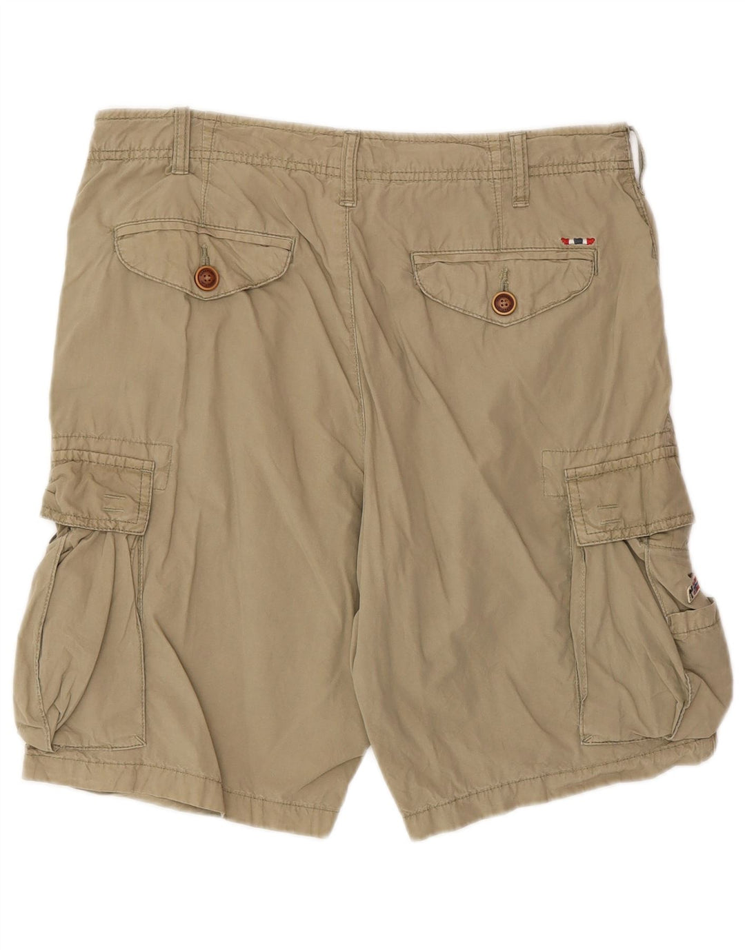 Napapijri Herren Cargo-Shorts W30 Medium Khaki Baumwolle