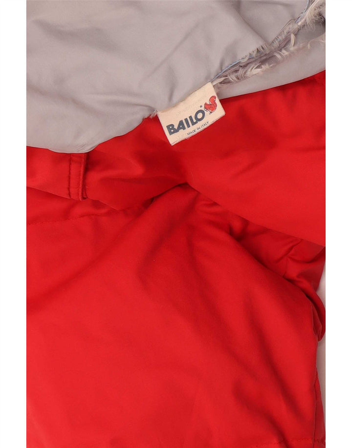 Bailo wattierte Herrenjacke IT 46 Small aus roter Baumwolle