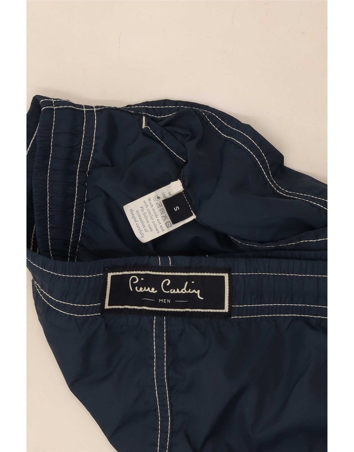 Pierre Cardin Herren-Badeshorts, klein, marineblau, Polyester