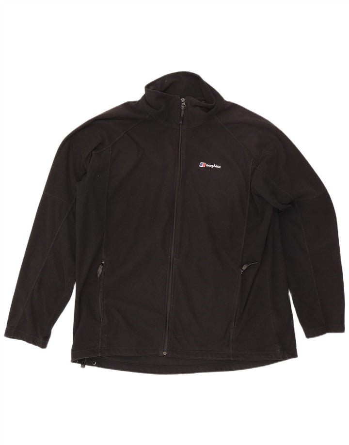 Berghaus Herren Fleecejacke UK 44 2XL Schwarz Polyester