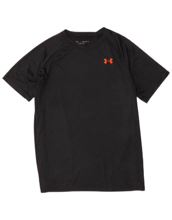 Under Armour Jungen T-Shirt Top 13–14 Jahre XL Schwarz