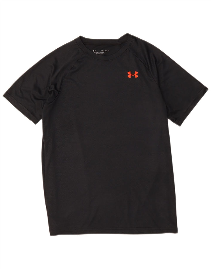Under Armour Jungen T-Shirt Top 13–14 Jahre XL Schwarz