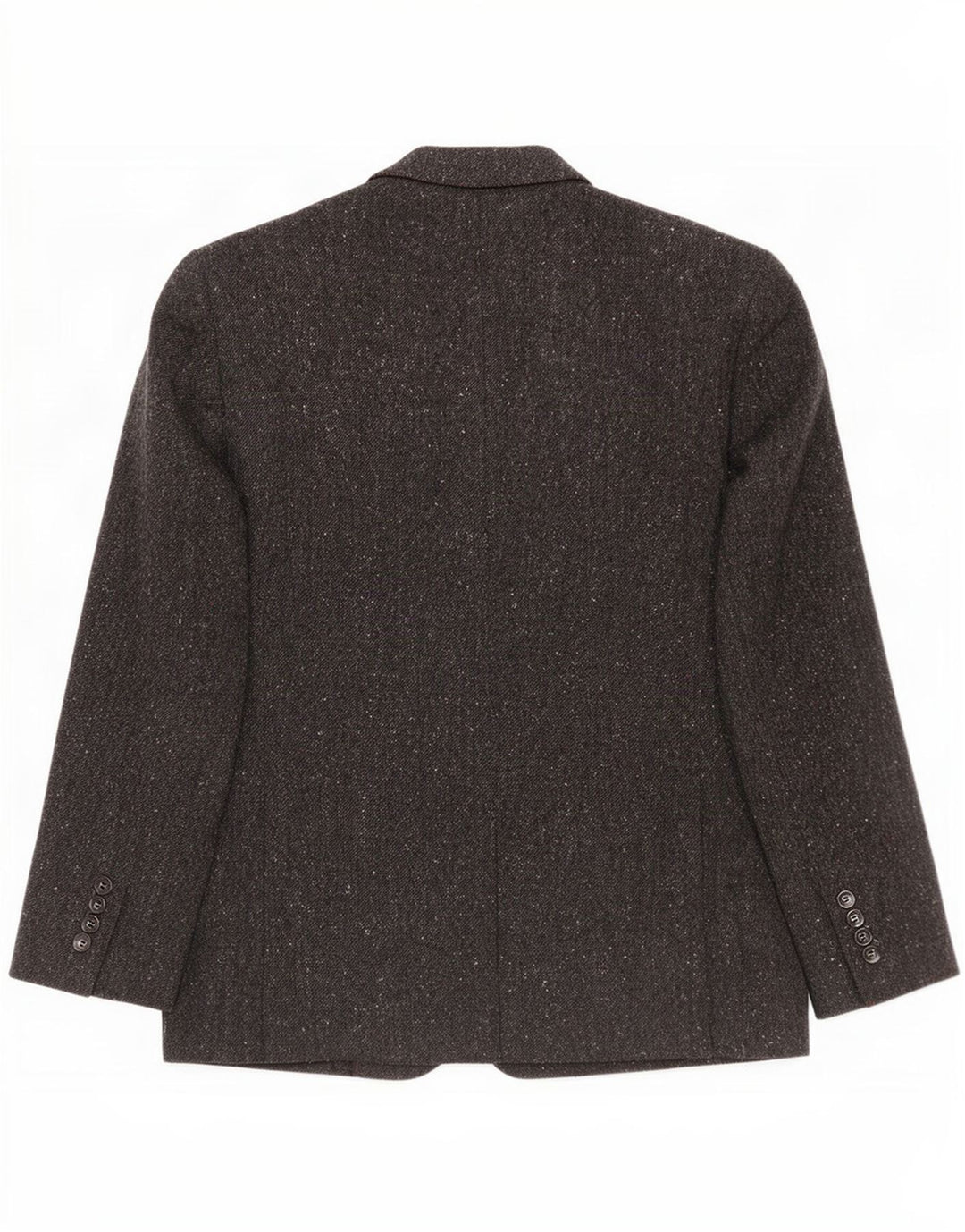 Magee Herren kurze 2-Knopf-Blazerjacke Größe 40 Mittelgrau meliert