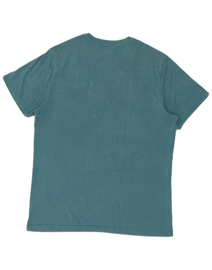 Penguin Herren-T-Shirt mit Grafik, XL, Blau, Baumwolle