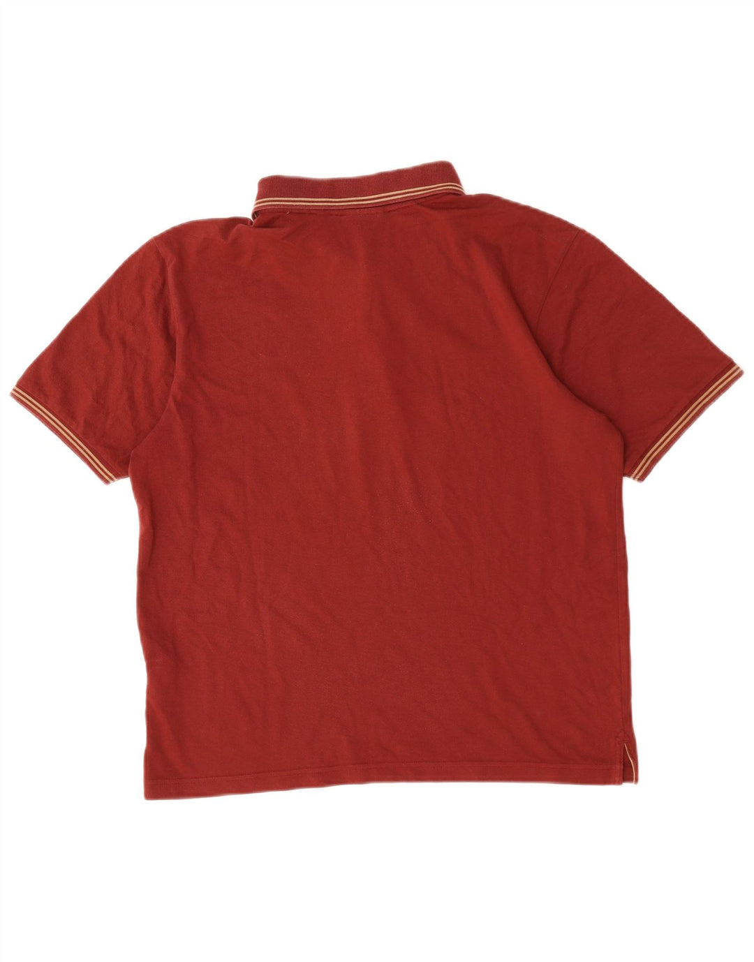 Champion Herren-Poloshirt aus mittelblauer, gestreifter Baumwolle