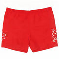 Kappa Herren Badeshorts mit Grafik, Größe L, Rot