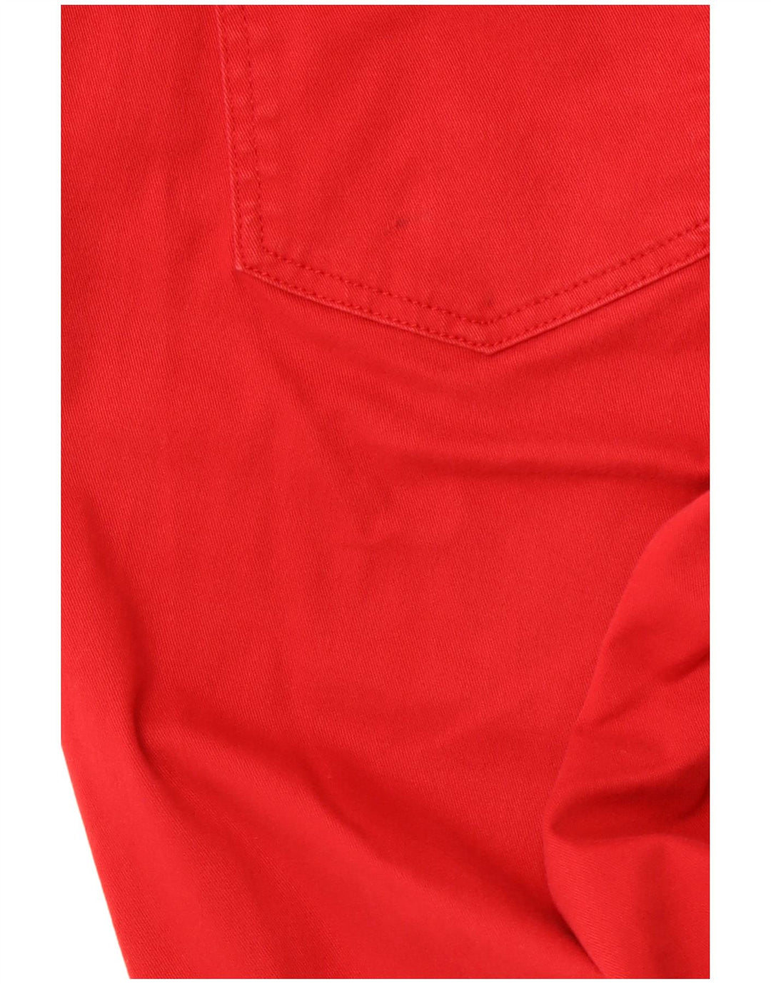 REISS Damen Skinny Freizeithose UK 12 Medium W30 L32 Rote Baumwolle