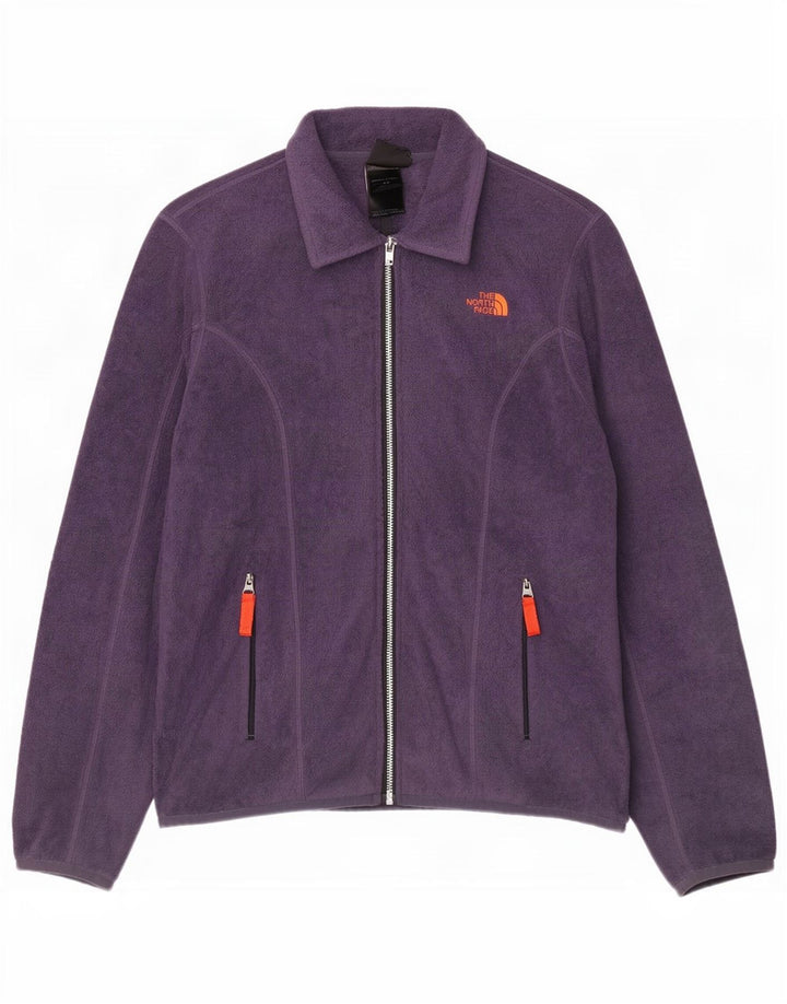 The North Face Damen Liner Fleecejacke UK 10 Small Lila Polyester