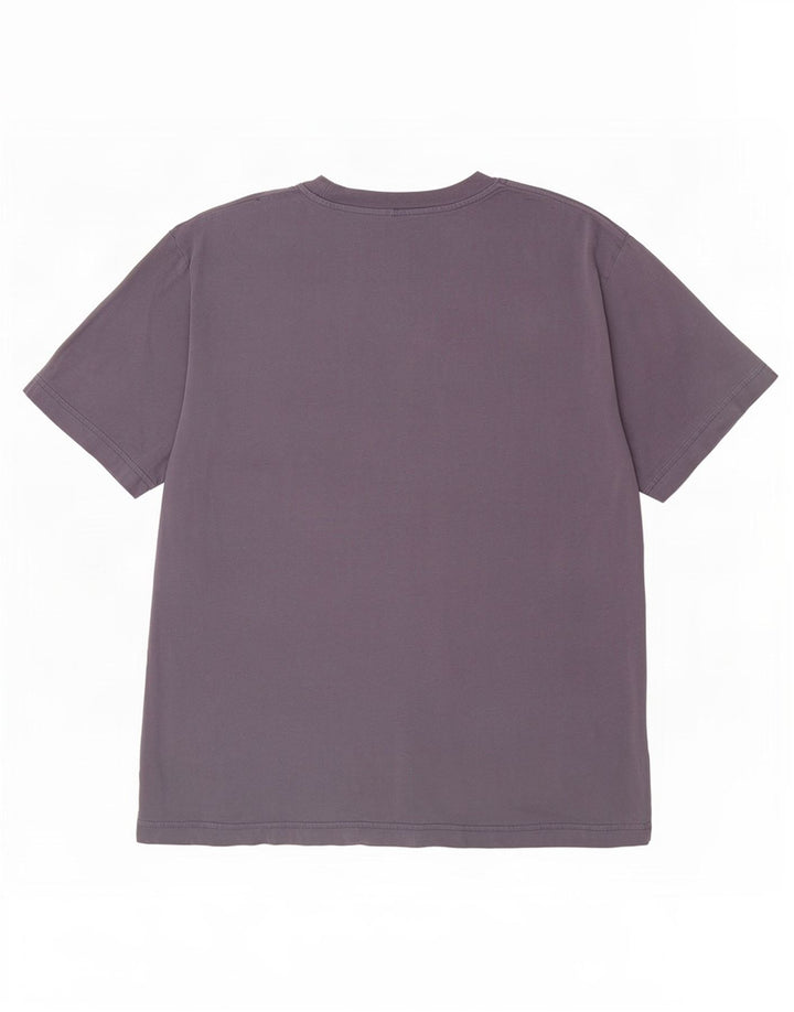 Cos Herren-T-Shirt mit entspannter Passform, mittelmarineblaue Baumwolle