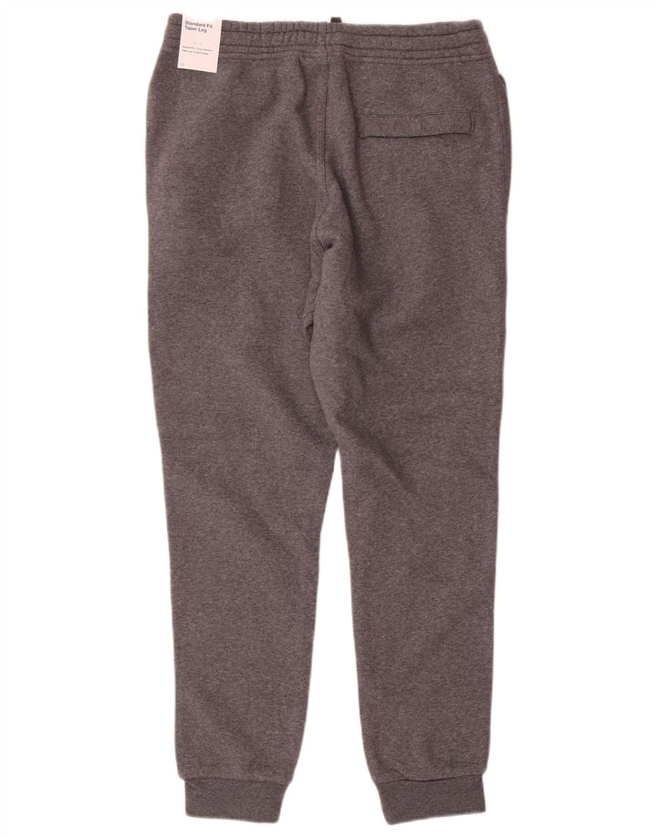 Nike Herren-Trainingsanzug-Hose mit Standard-Passform, mittelgrau meliert