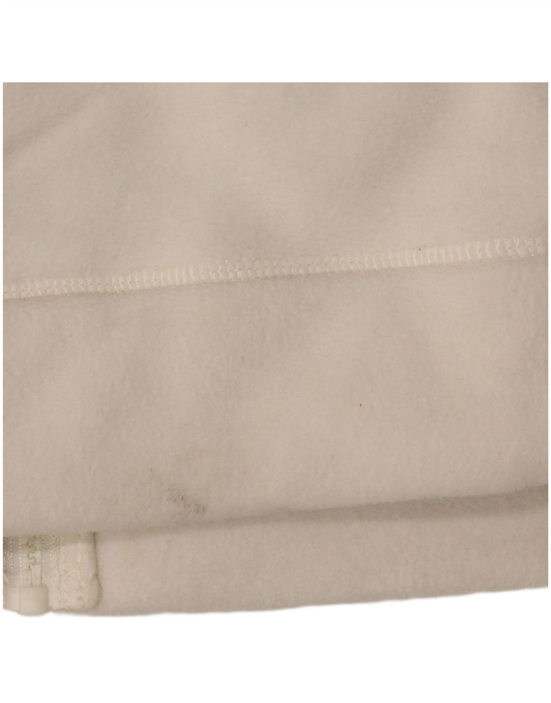 Marks & Spencer Damen Fleecejacke UK 20 2XL Weiße Baumwolle