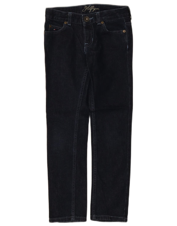 Tommy Hilfiger Slim-Jeans für Jungen, 7–8 Jahre, W24 L23, marineblaue Baumwolle