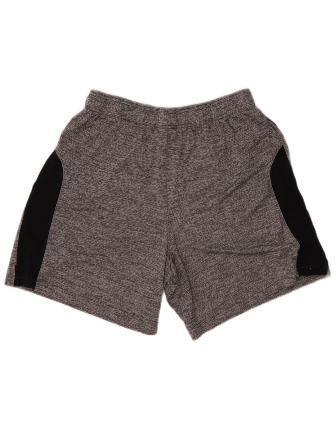 UNDER ARMOUR Herren-Sportshorts, großes graues Farbblock-Polyester