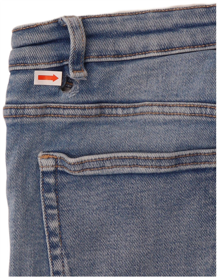 Zara Damen Tapered Jeans EU 40 Medium W30 L27 Blaue Baumwolle
