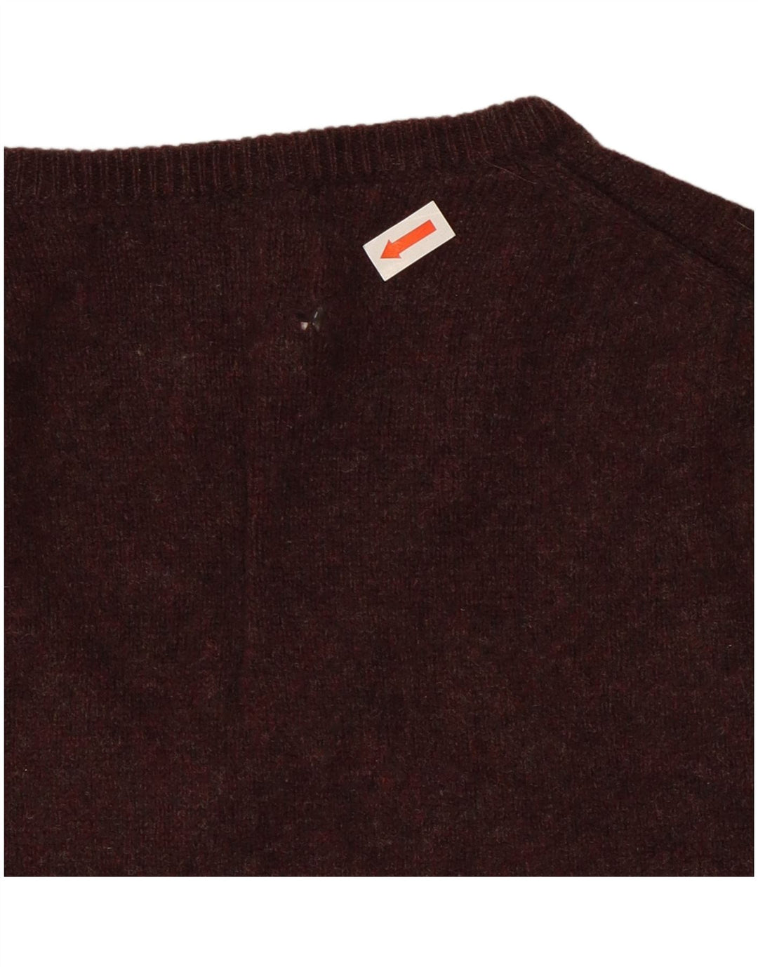 Marks & Spencer Herren-Weste, Tanktop, große braun gesprenkelte Wolle