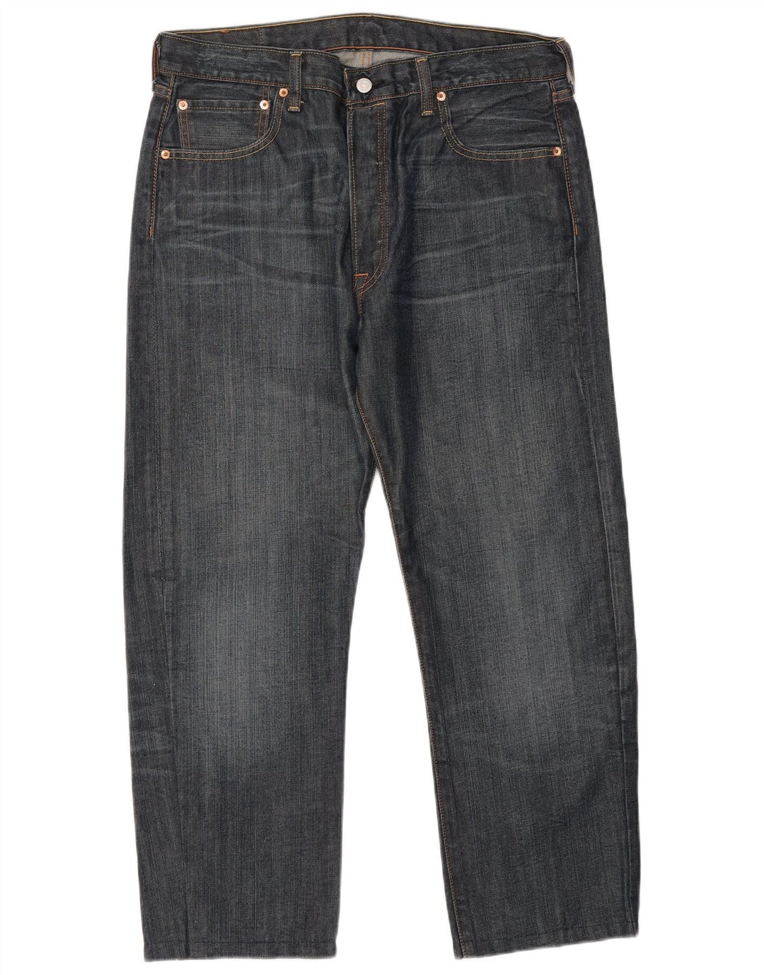Levi's Herren 501 Straight Jeans W36 L27 Blau