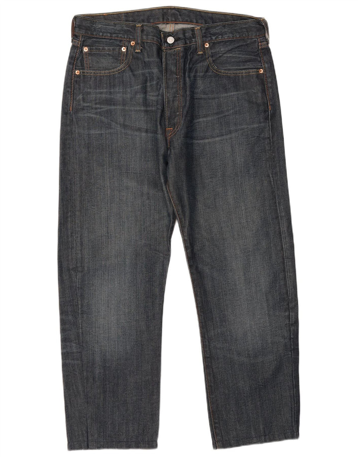 Levi's Herren 501 Straight Jeans W36 L27 Blau