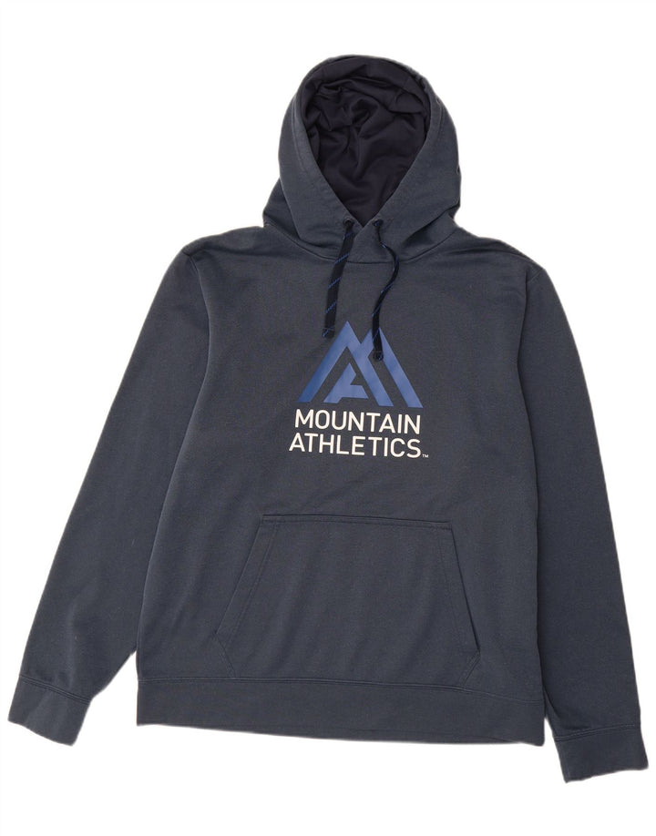 The North Face Herren-Kapuzenpullover mit Grafik, groß, Marineblau, Polyester