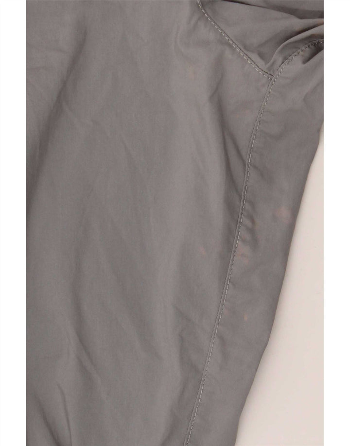 Nike Herren Straight Cargo Hose W34 L28 Graue Baumwolle