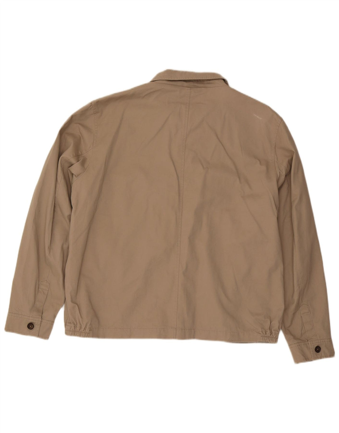 Marks & Spencer Herren Bomberjacke UK 44 2XL Beige Baumwolle