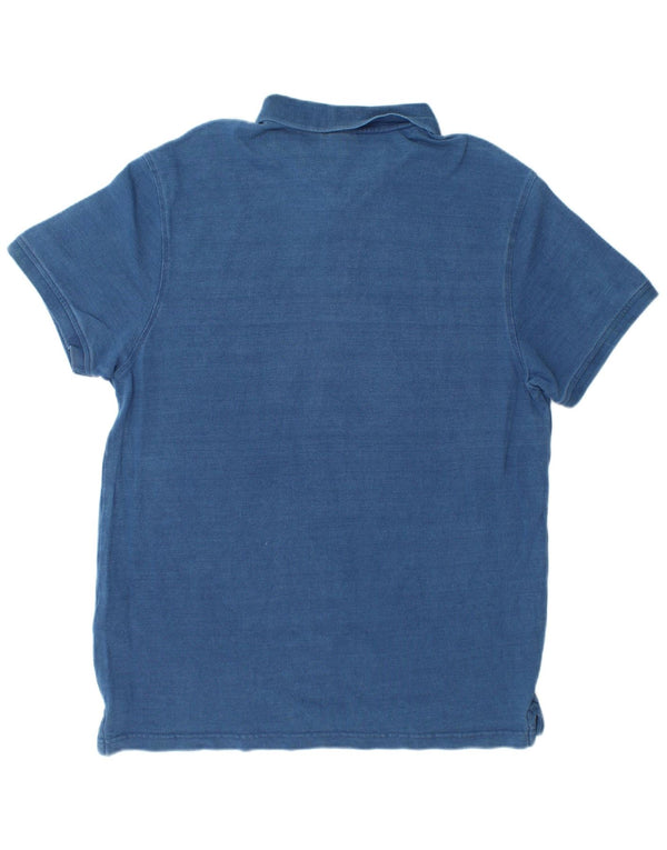 Levi's Herren-Poloshirt mit Standard-Passform, XL, blaue Baumwolle