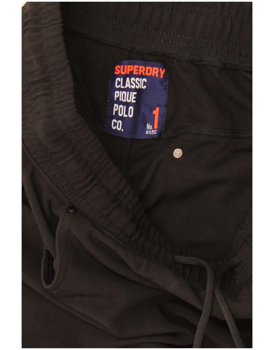 Superdry Herren-Trainingshose, mittelgroß, Schwarz