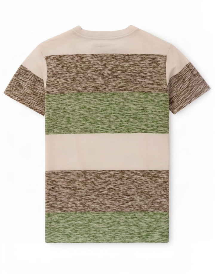 G-Star Herren-T-Shirt-Oberteil, mittelgroß, mehrfarbig, gestreift, Baumwolle